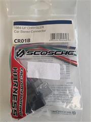 SCOSCHE CR01B 1984-UP CHRYSLER CAR STEREO CONNECTOR